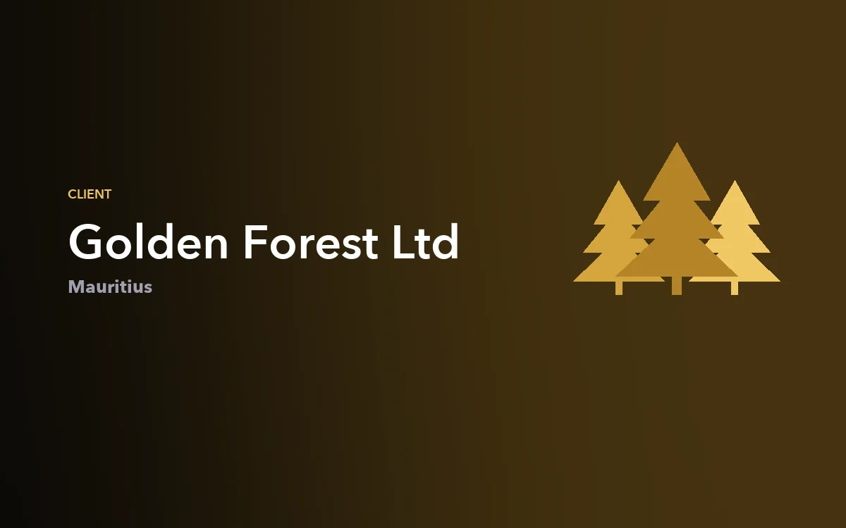 Golden Forest Ltd cover image